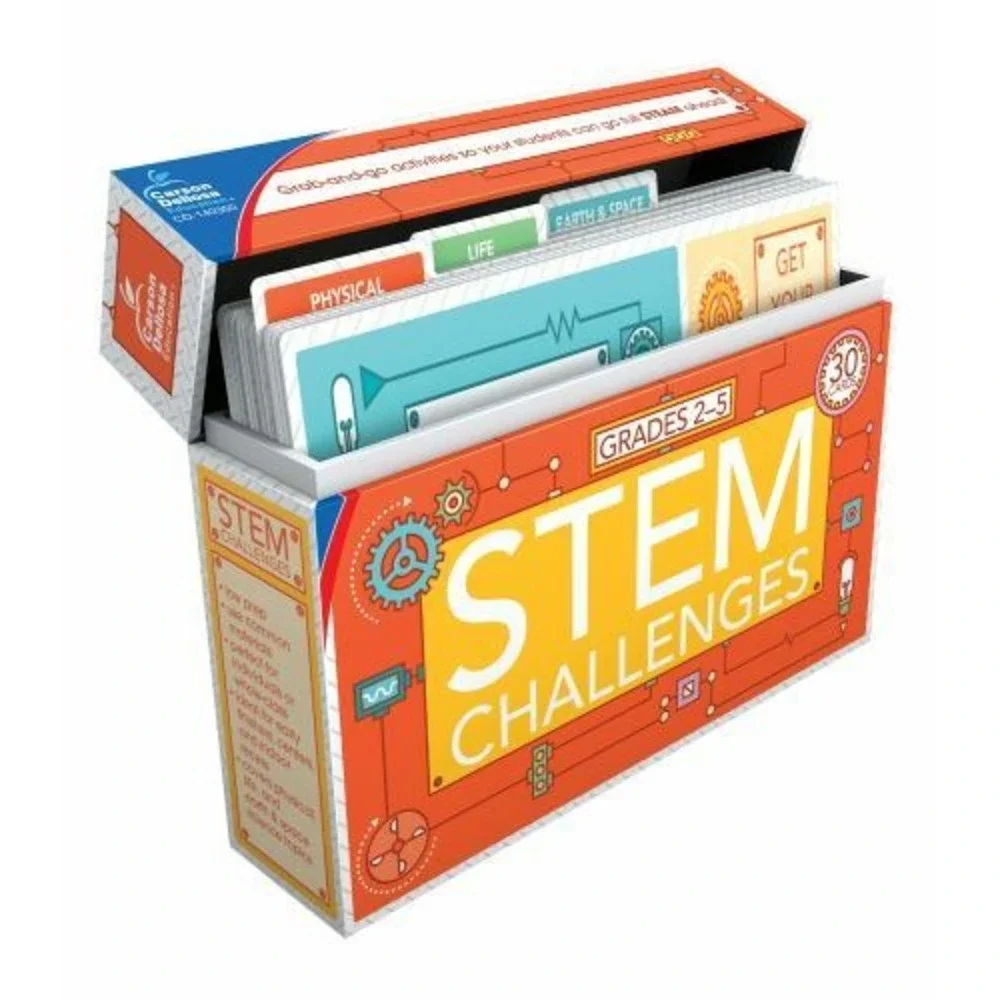 STEM Challenges Learning‎ Cards (30 Flash Cards) Grades 2-5 